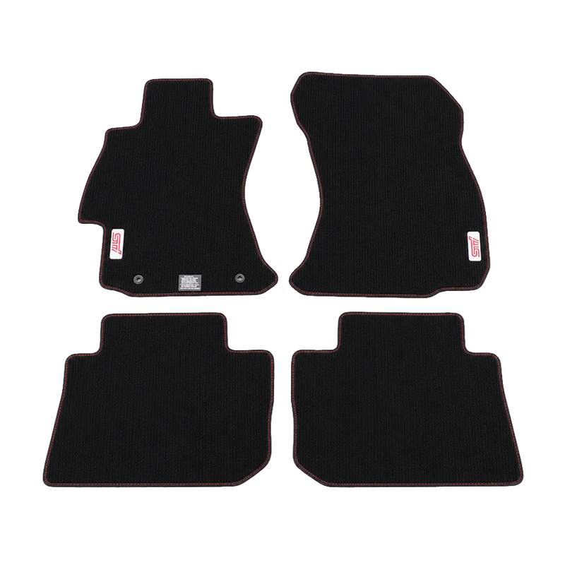 Subaru OEM STI Carpeted Floor Liner Set 2015-2021 WRX / 2015-2021 STI