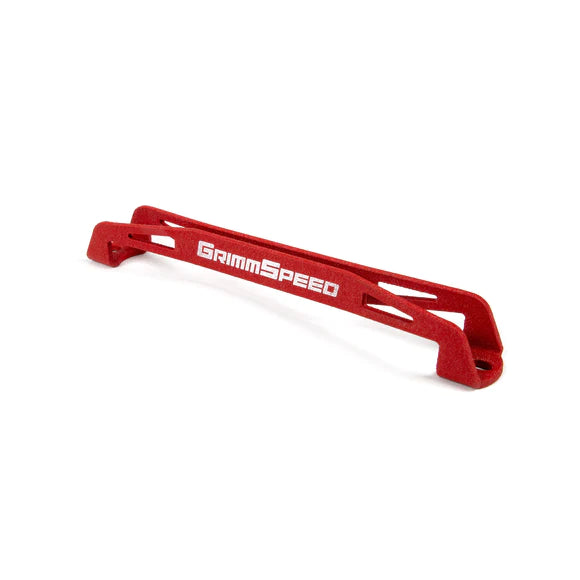 GrimmSpeed Red Lightweight Battery Tiedown 2002+ WRX / 2004-2021 STI