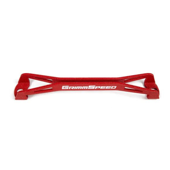 GrimmSpeed Red Lightweight Battery Tiedown 2002+ WRX / 2004-2021 STI