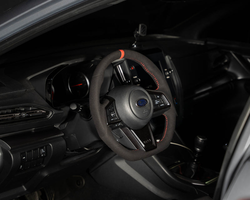 FactionFab Suede Steering Wheel 2022-2026 WRX