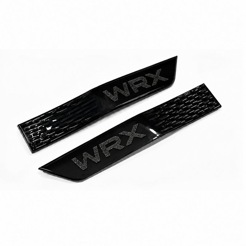 MSP Gloss Black WRX Fender Badges 2015-2021 WRX