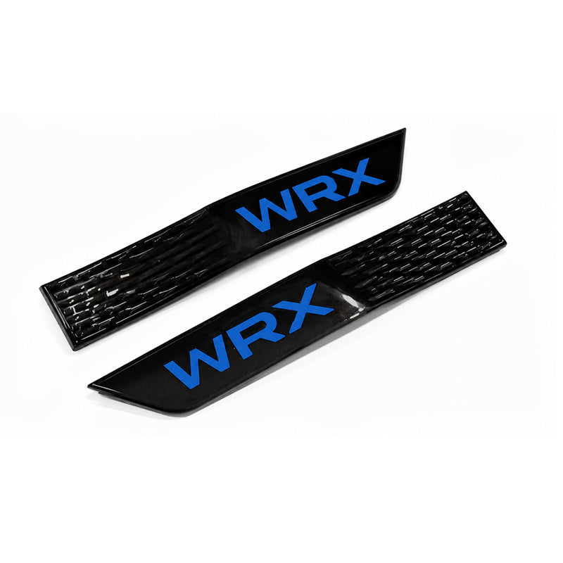 MSP Gloss Black WRX Fender Badges 2015-2021 WRX