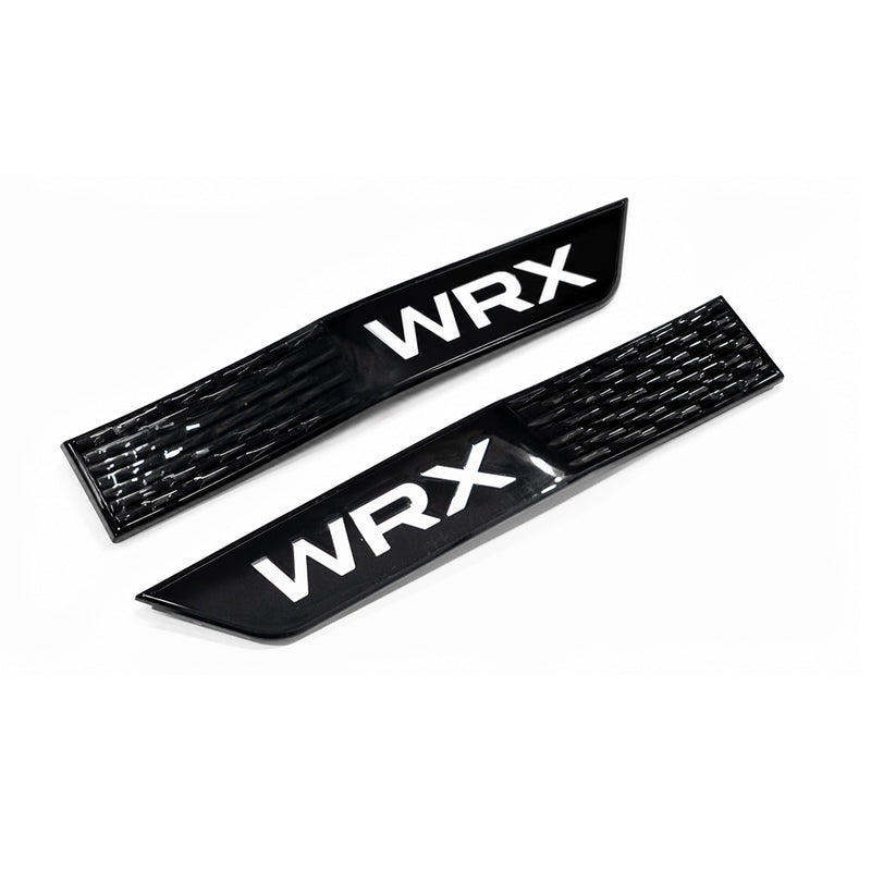 MSP Gloss Black WRX Fender Badges 2015-2021 WRX