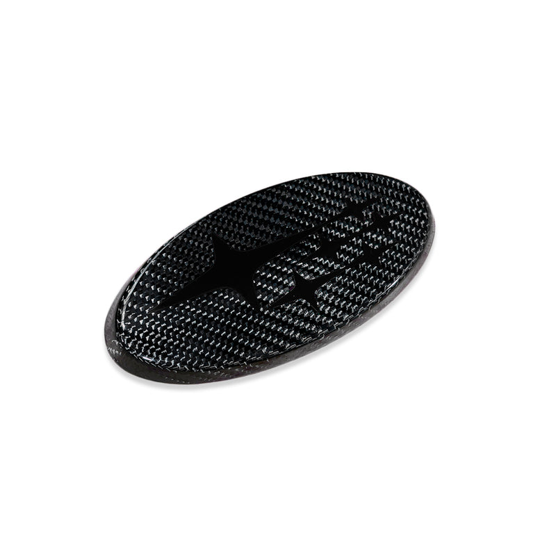 MSP Frameless Carbon Fiber Front and Rear Emblems 2015-2021 WRX/ 2015-2021 STI