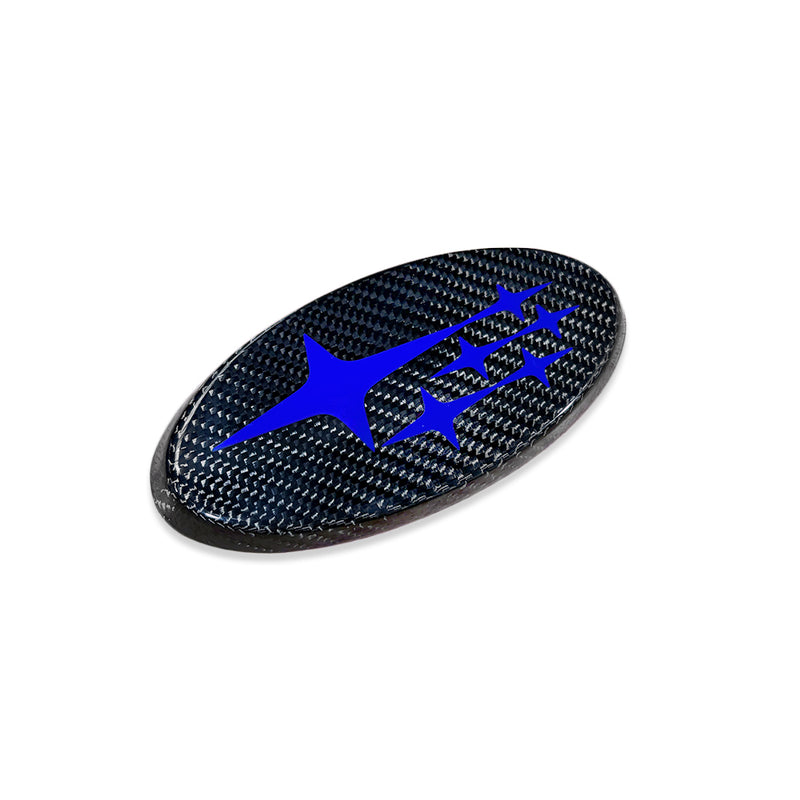 MSP Frameless Carbon Fiber Front and Rear Emblems 2015-2021 WRX/ 2015-2021 STI