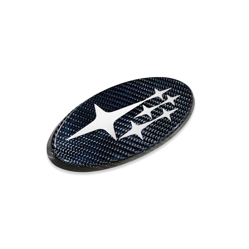 MSP Frameless Carbon Fiber Front and Rear Emblems 2015-2021 WRX/ 2015-2021 STI