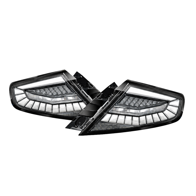 MSP Clear JDM Style White Bar Sequential Tail Lights 2022-2026 WRX