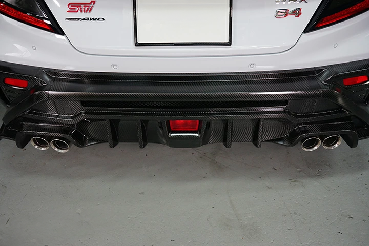 MSP Carbon Fiber Rear Bumper Cover 2022+ WRX — WRXDaily