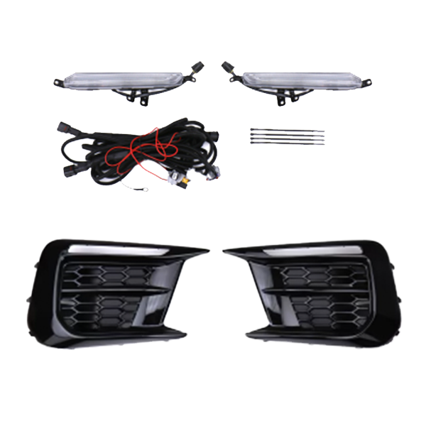 MSP JDM DRL Sequential Fog Light Bezel Kit 2018-2021 WRX / 2018-2021 STI