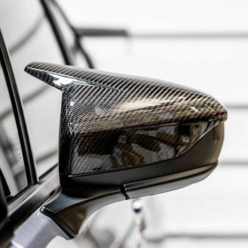 Compressive Tuning Arrowhead Carbon Fiber Mirror Caps 2022+ WRX