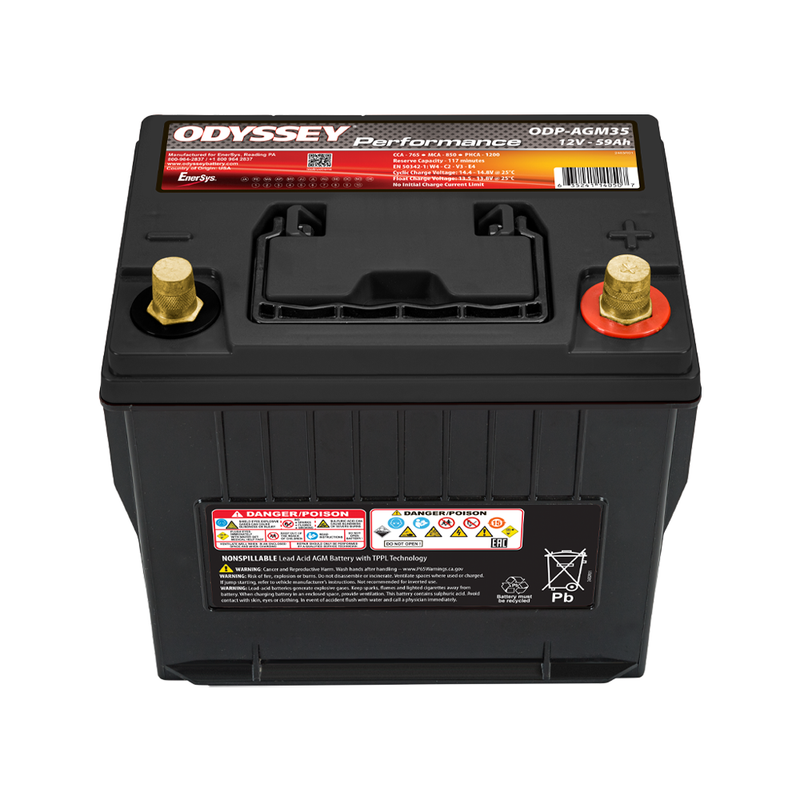 ODYSSEY PC1400 Performance AGM Battery 2002-2026 WRX / 2004-2021 STI
