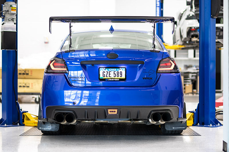 OLM Clear Lens Evolution Tail Lights White Bar 2015-2021 WRX / 2015-2021 STI
