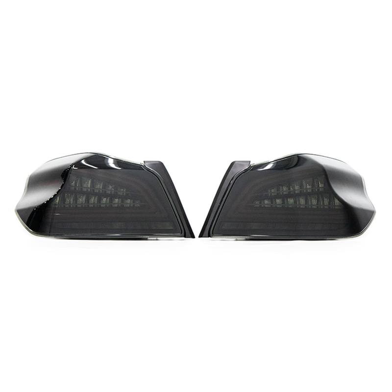 OLM Spec CR Sequential LED Tail Lights Smoked Lens 2015-2021 WRX / 2015-2021 STI
