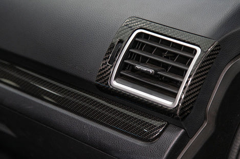 OLM Dry Carbon Fiber Air Vent Covers 2015-2021 WRX/STI