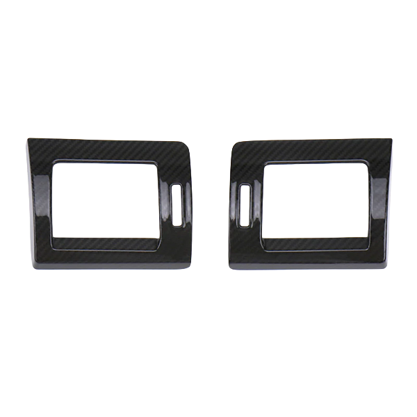 OLM LE Dry Carbon Fiber AC Trim Covers 2015-2021 WRX / 2015-2021 STI
