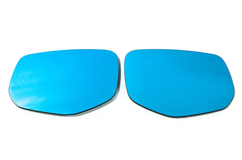 OLM Blue Wide Angle Convex Mirrors (Turn Signals and Defrosters) 2022+ WRX