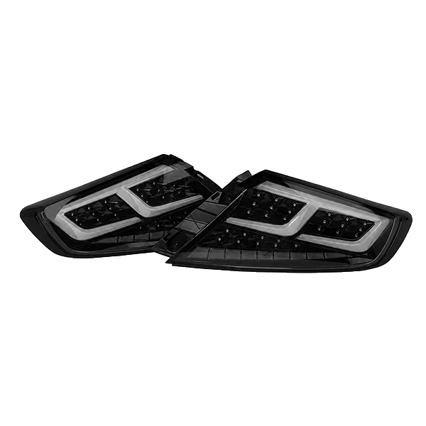 OLM Smoke Lens Spec AR LED Tail Lights White Bar 2022-2026 WRX