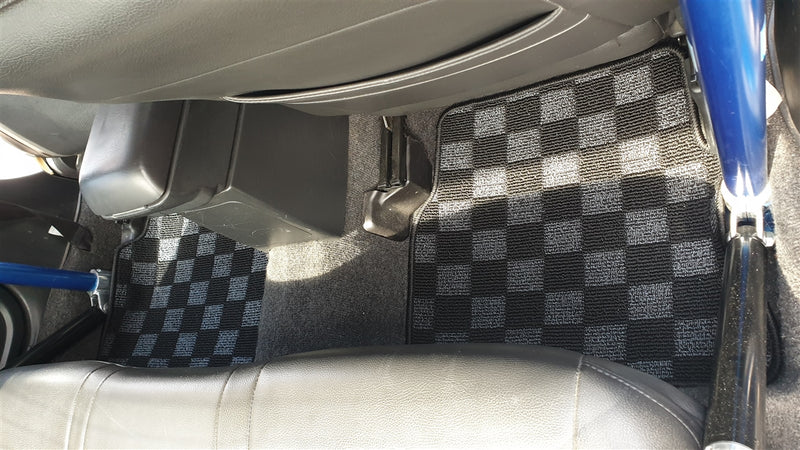 P2M Front and Rear Race Floor Mats 2002-2007 WRX / 2004-2007 STI