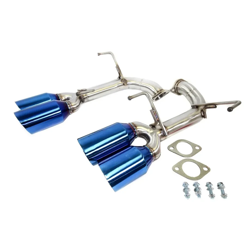 PLM V2 Axleback Muffler Deletes Titanium Tips 2015-2021 WRX / 2015-2021 STI