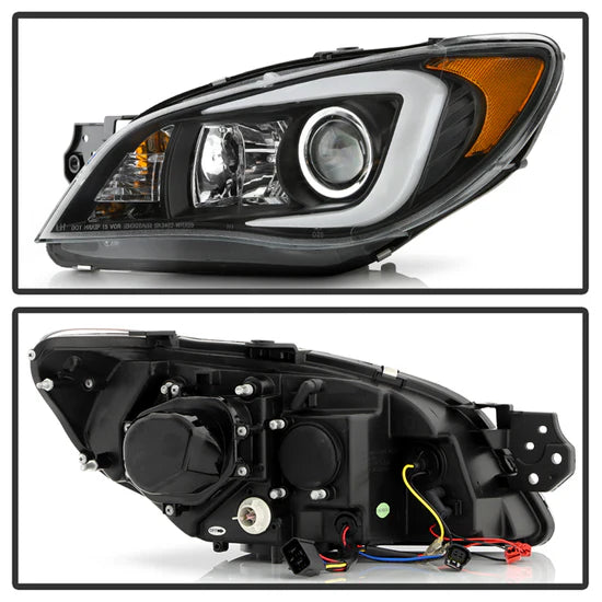 Spyder Signature Series LED Headlights 2006-2007 WRX / 2006-2007 STI
