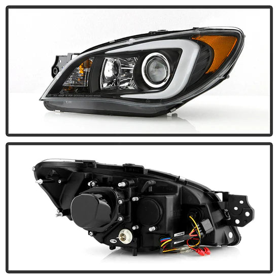 Spyder Signature Series Halogen Headlights 2006-2007 WRX / 2006-2007 STI