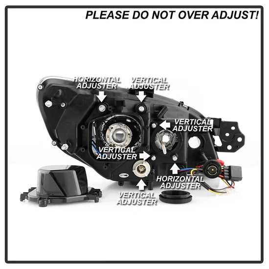 Spyder Signature Series Halogen Headlights 2006-2007 WRX / 2006-2007 STI