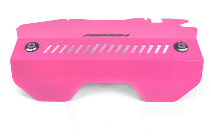 Perrin Hyper Pink Pulley Cover 2015-2021 WRX