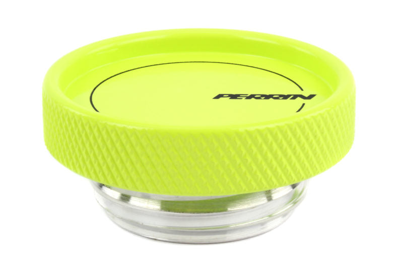 Perrin Neon Yellow Oil Cap 2002+ WRX / 2004-2021 STI