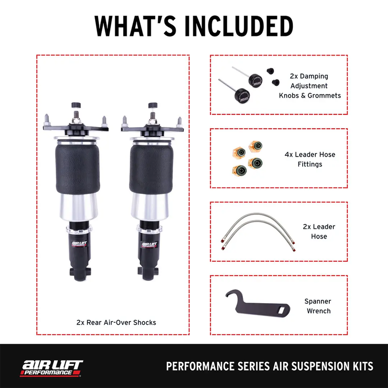 Air Lift Performance 3P Full Kit 2015-2021 WRX / 2015-2021 STI