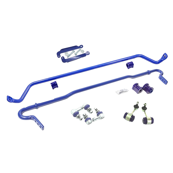 SuperPro Front and Rear Sway Bar Kit 2015-2021 WRX