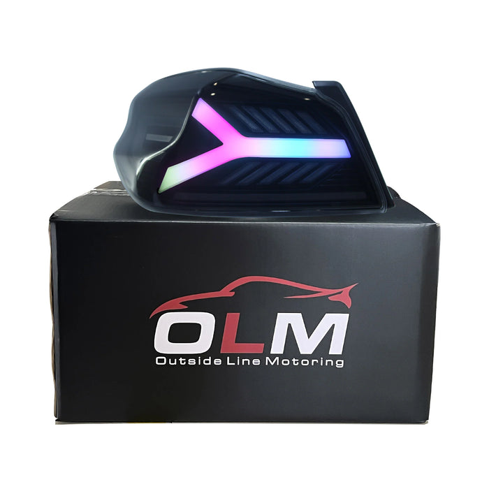 OLM Y-Spec LED RGB Taillights 2015-2021 WRX/STI
