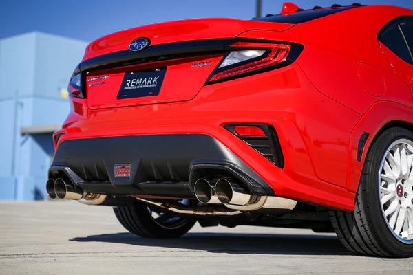 RMK Design Carbon Fiber Exhaust Finisher 2022+ WRX