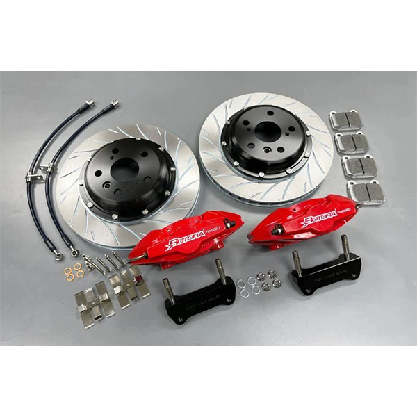 Rotora Big Brake Kit 4/2 Piston Calipers w/ Type 2 Slotted Rotors 2022+ WRX w/ Manual E-Brake