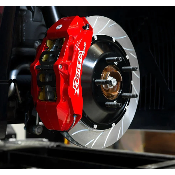 Rotora Big Brake Kit 4/2 Piston Calipers w/ Type 2 Slotted Rotors 2022+ WRX w/ Manual E-Brake
