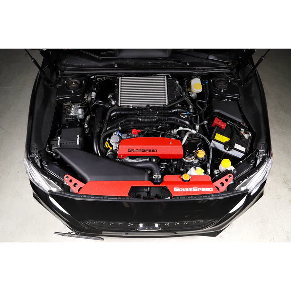 GrimmSpeed Red Radiator Shroud 2015-2021 WRX/STI