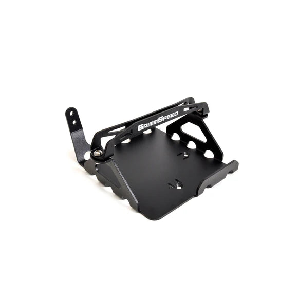 GrimmSpeed Black Lightweight Battery Mount Kit 2008-2021 WRX / 2008-2021 STI