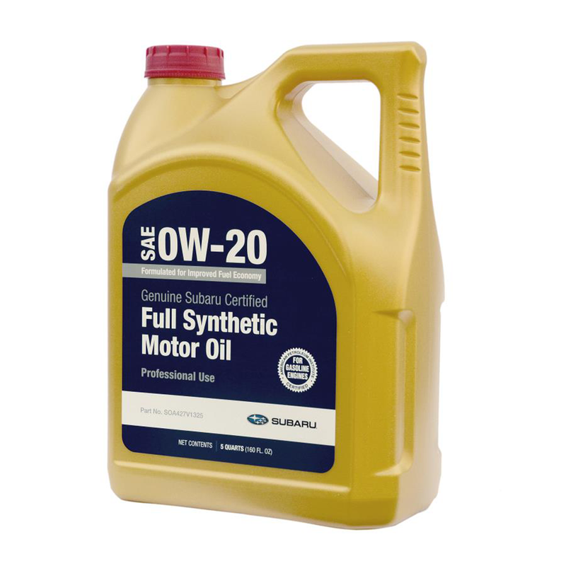 Subaru OEM Synthetic 0W-20 Motor Oil 5Q
