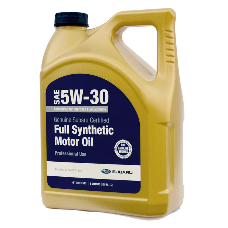 Subaru OEM Synthetic 5W-30 Motor Oil 5Q