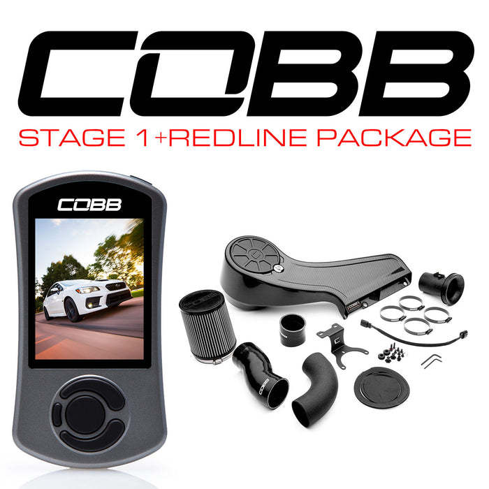 COBB Tuning Redline Stage 1 + Carbon Fiber Power Package 2015-2021 WRX