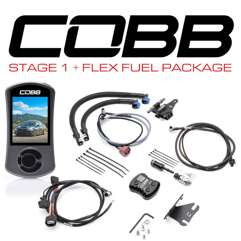 COBB Tuning Stage 1+ Can Flex Fuel Power Package 2018-2021 WRX