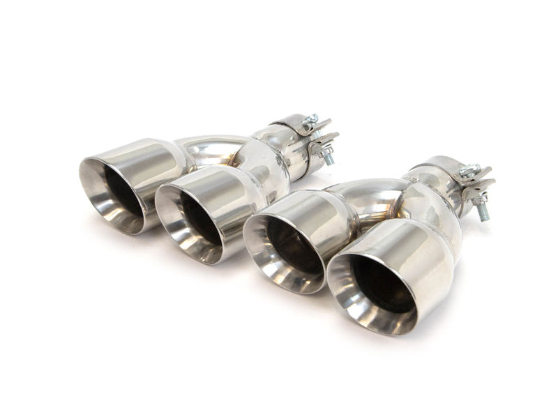 FactionFab Polished Tip Axle Back Exhaust 2022-2026 WRX