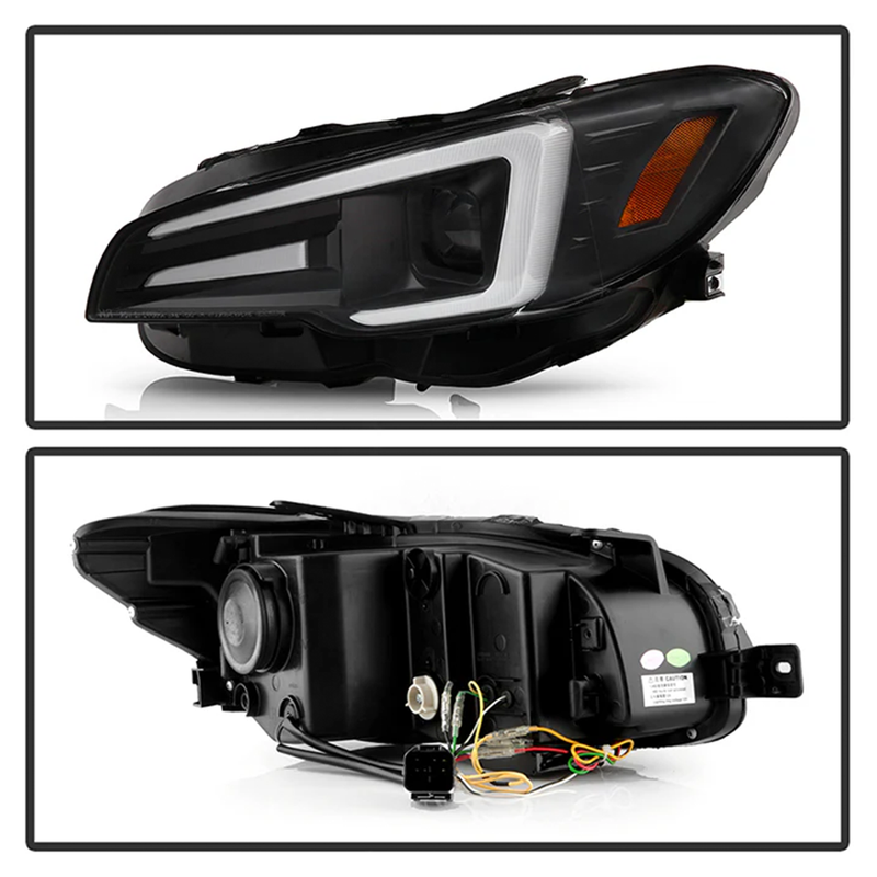 Spyder Apex Series LED Headlights 2015-2021 WRX / 2015-2017 STI