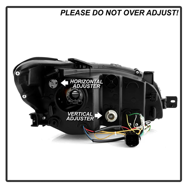 Spyder Apex Series LED Headlights 2015-2021 WRX / 2015-2017 STI