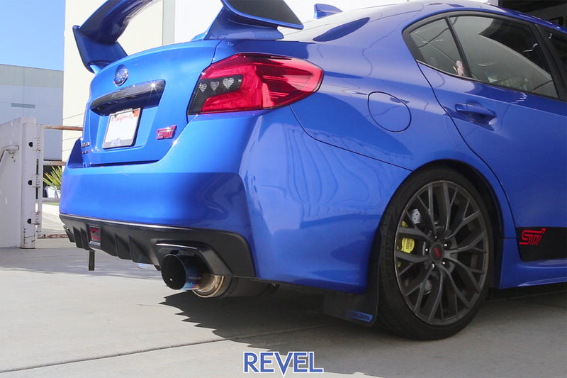 Revel Medallion Ultra Titanium Single Exit Catback Exhaust 2011-2021 WRX/STI
