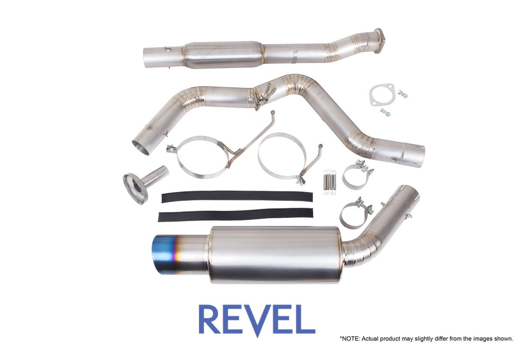 Revel Medallion Ultra Titanium Single Exit Catback Exhaust 2011-2021 WRX/STI