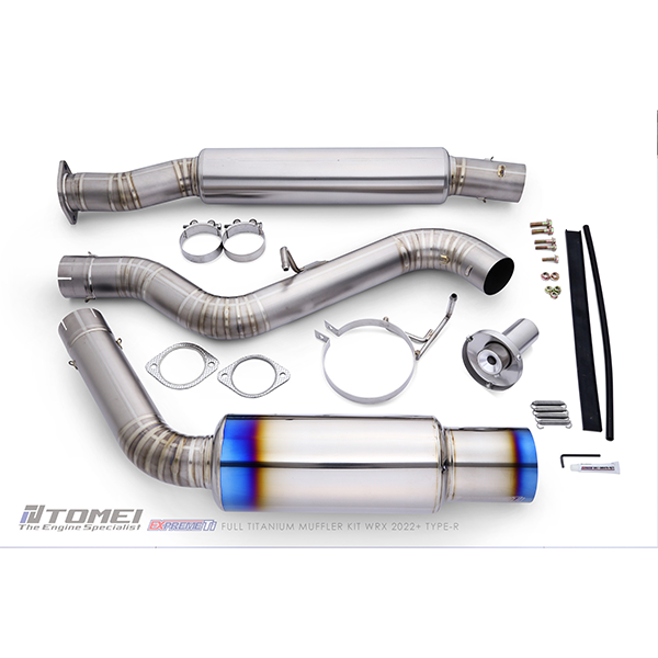 Tomei Expreme Ti Titanium Single Exit Catback Exhaust 2022+ WRX