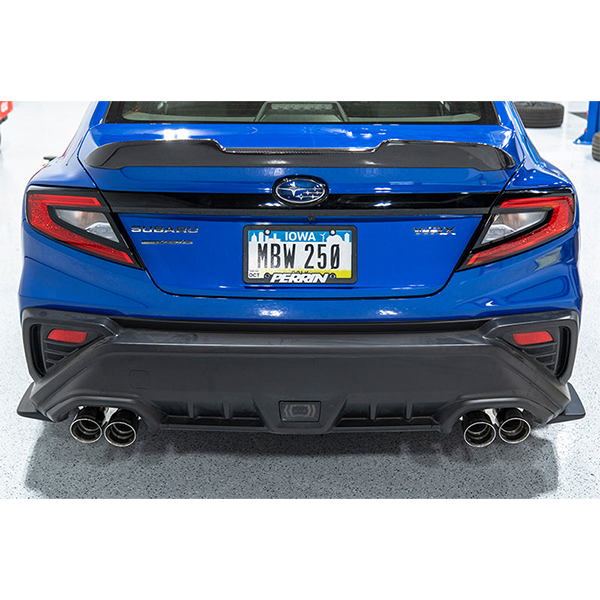 OLM S Style Matte Black Rear Spats 2022+ WRX