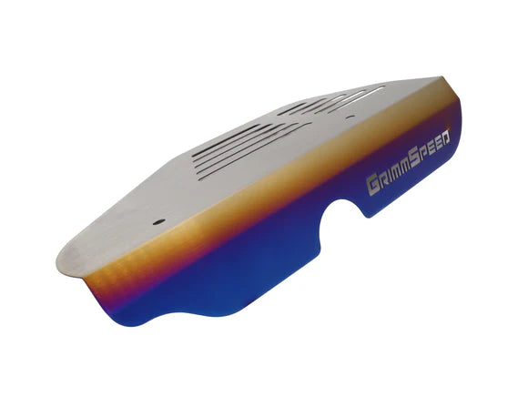 GrimmSpeed Titanium Alternator Shroud 2002–2014 WRX / 2004–2021 STI