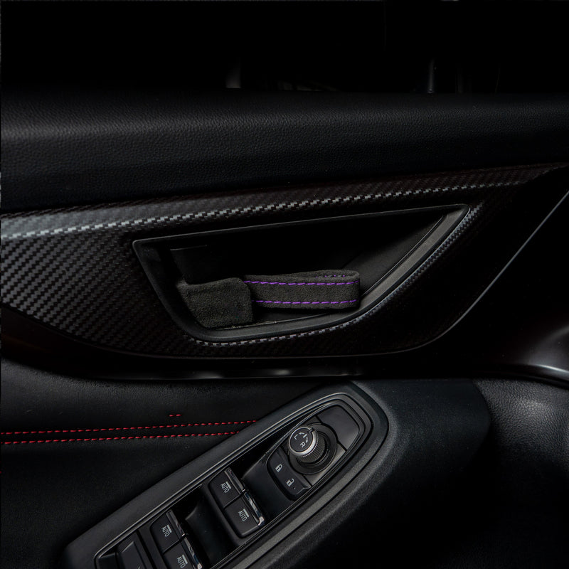 Billetworkz Alcantara Door Pull Strap Kit 2022-2026 WRX