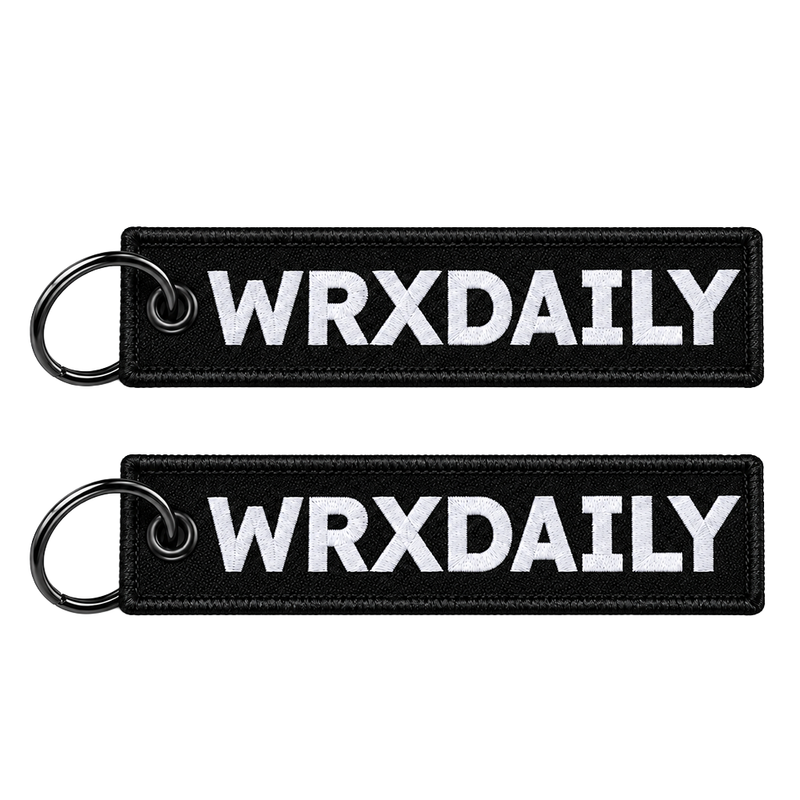 WRXDAILY Black Jet Tags - WRXDaily